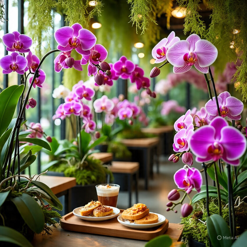 Enaknya Café Orchid Forest